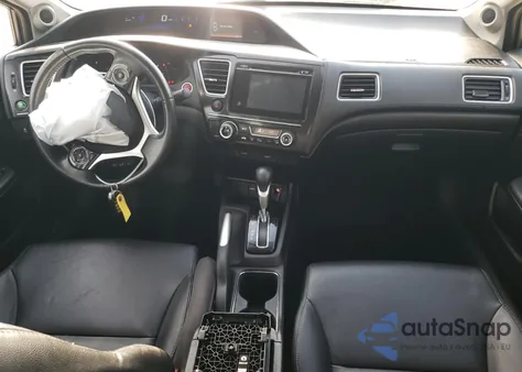 2015 Honda Civic Exl из США, поврежденный, VIN 2HGFB2F9XFH502347